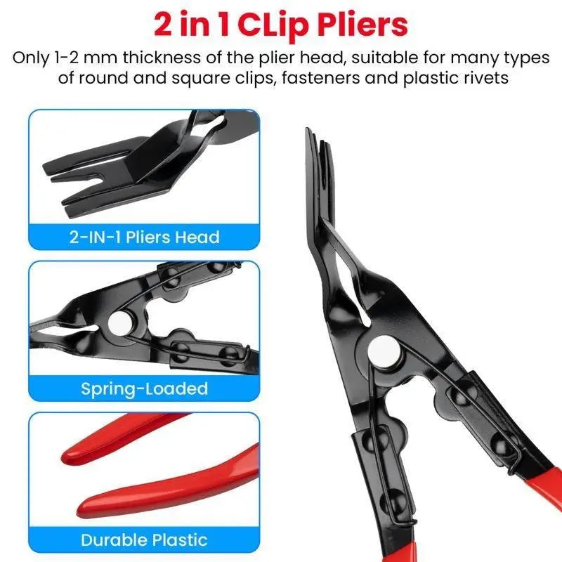 🔥Last Day 49% Off-🚗 Connector & Terminal Removal Tool Kit | Professional Auto Repair Pliers