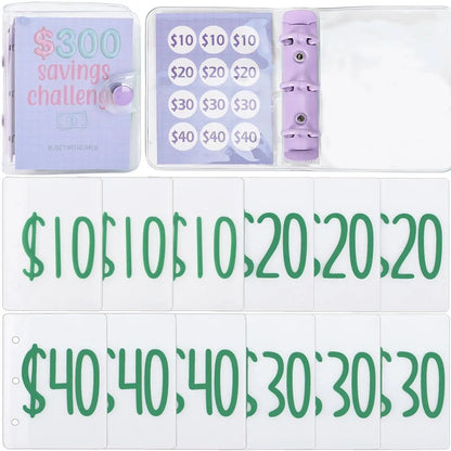 💰$1,000 Savings Challenge Binder – Budget Planner & Cash Stuffing System