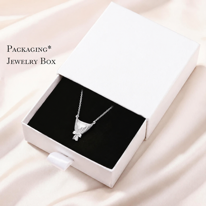 💐Floral Bouquet Necklace - Flower Holder Pendant