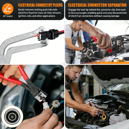 🔥Last Day 49% Off-🚗 Connector & Terminal Removal Tool Kit | Professional Auto Repair Pliers