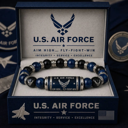 🇺🇸 Last Day Promo: 49% OFF 🎖️ - U.S. Military Veteran Beaded Bracelet