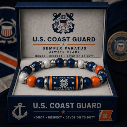 🇺🇸 Last Day Promo: 49% OFF 🎖️ - U.S. Military Veteran Beaded Bracelet