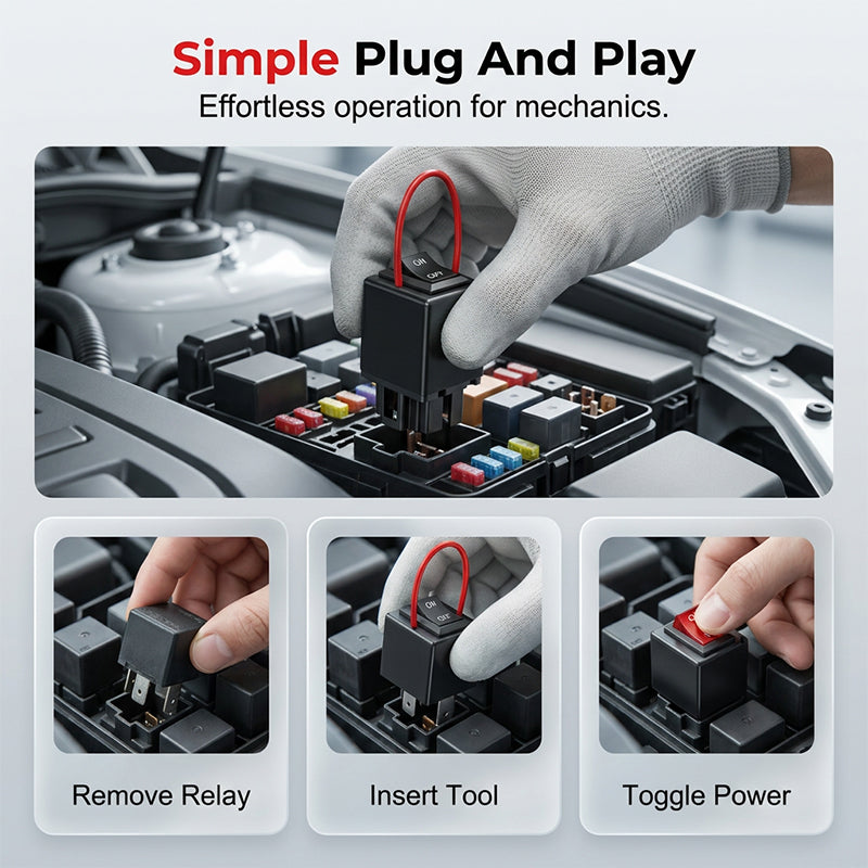 🔥Last Day 49% OFF - 🚗Automotive Relay Tester and Bypass Jumper Set